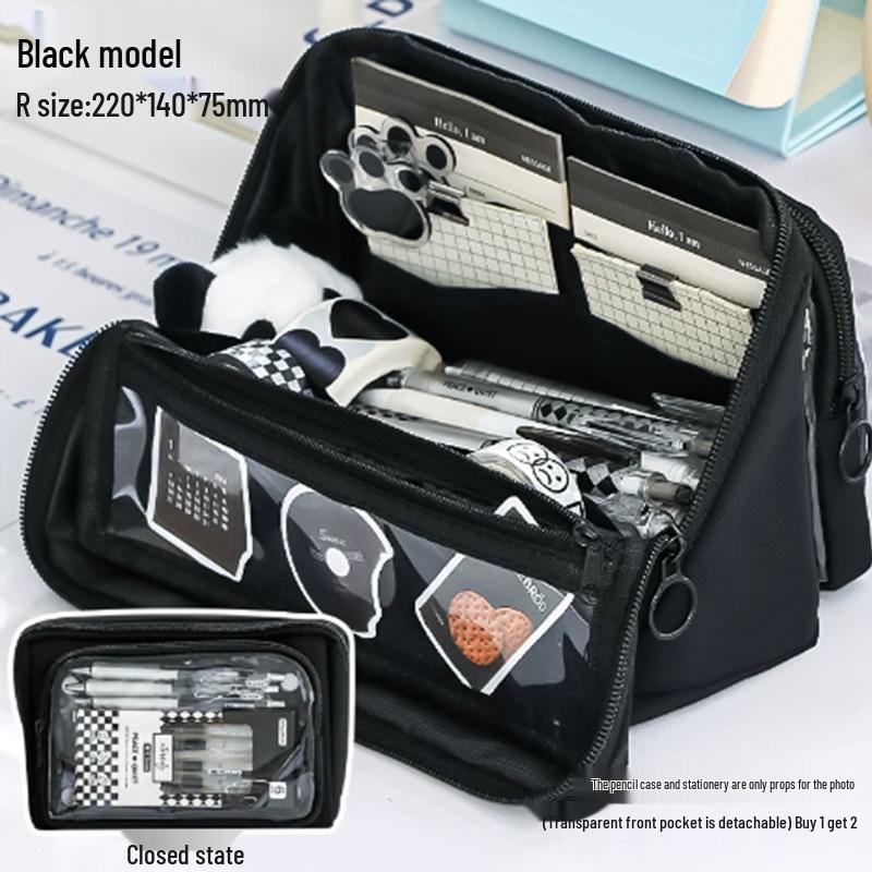 Large Capacity Ita Bag Style Detachable Pencil Case for Students - High-Value 2025 Design