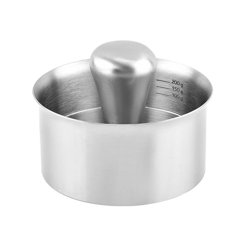 Wutuo Edelstahl Runder Burgerpresse