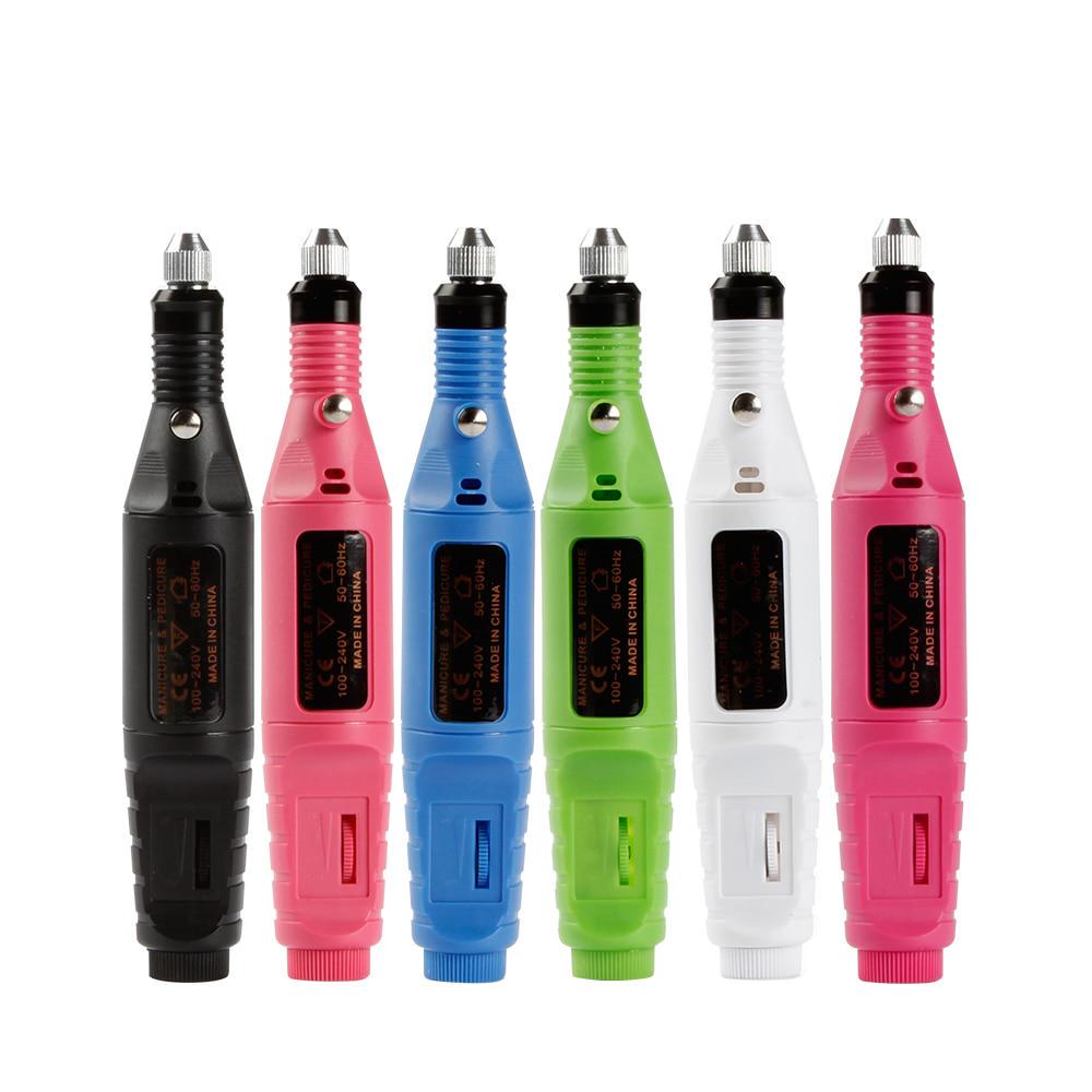 Electric Nail Art Machine Nail Drill Bits Set Ceramic Milling Cutter Sanding Polish Remover Cutter