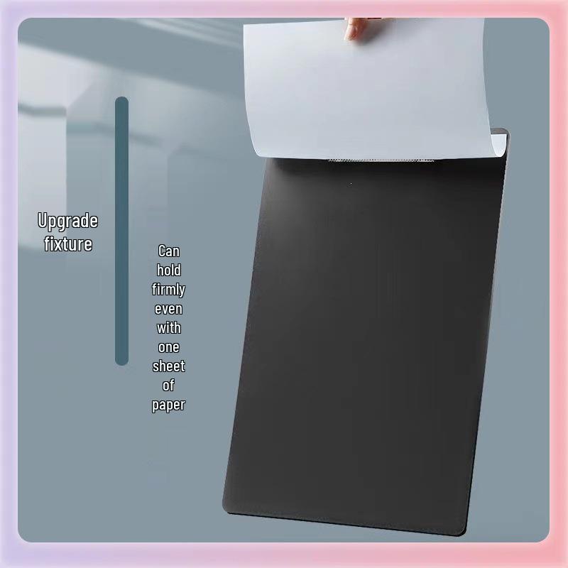 A4 Plastic Clipboard and Document Holder Set - A5 Writing Board, A6 Receipt Order Pad 