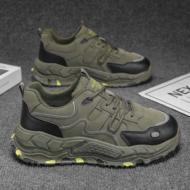 

Outdoor hiking shoes men s spring and autumn non-slip and wear-resistant thick-soled leisure sports climbing shoes men s low-top hiking shoes men s 44