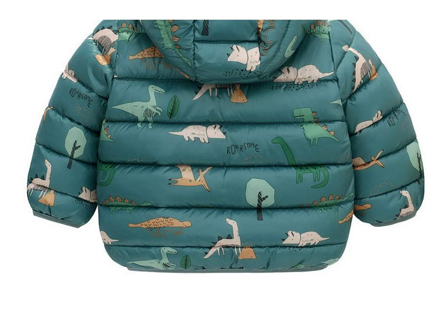 Piumino per Bambini Stile Cartone Animato Autunno/Inverno 2026: Cappotto Corto Leggero in Cotone per Bambini Piccoli, Ragazzi e Ragazze