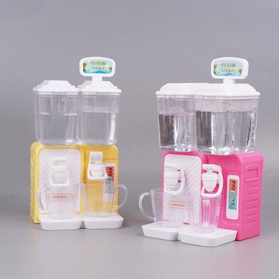 Yousheng Niedlicher Mini-Wasserspender, Spielzeug, Simulation, Wasserspender, Cartoon-Küchen-Trinkbrunnen, Baby, Kinder, Spielhaus, Spielzeug mit separaten Tanks