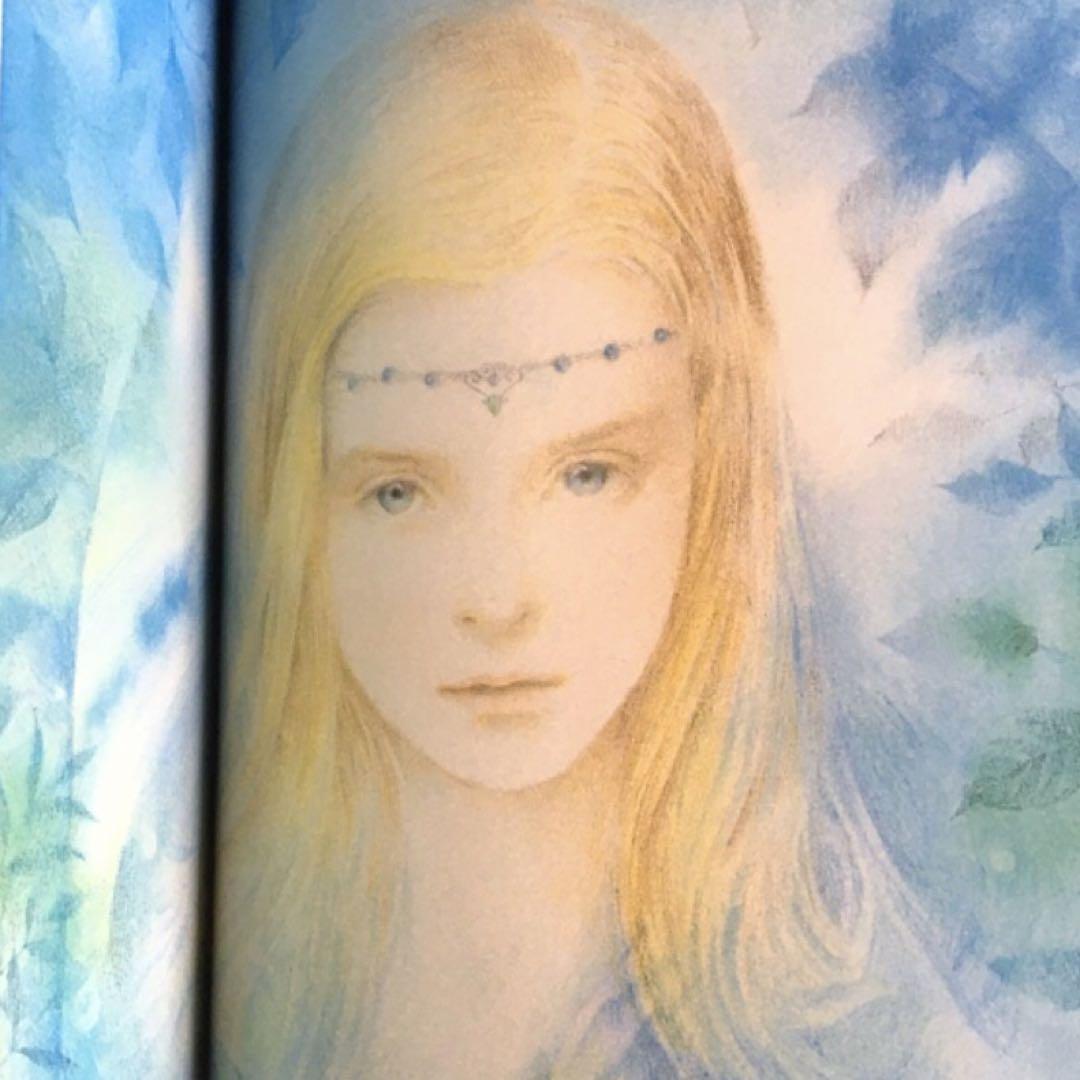 

[Б/У] Фэнтезийная живопись, фея, красивая девушка, фея, дух, Дзюнко Китано, акварель, карандаш