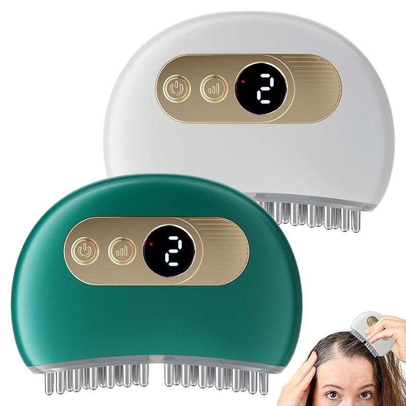 Electric Gua Sha Tool - High-Frequency Vibration & Heating Facial Lifting Massager with Reusable Stone Head for Skin Care Beauty