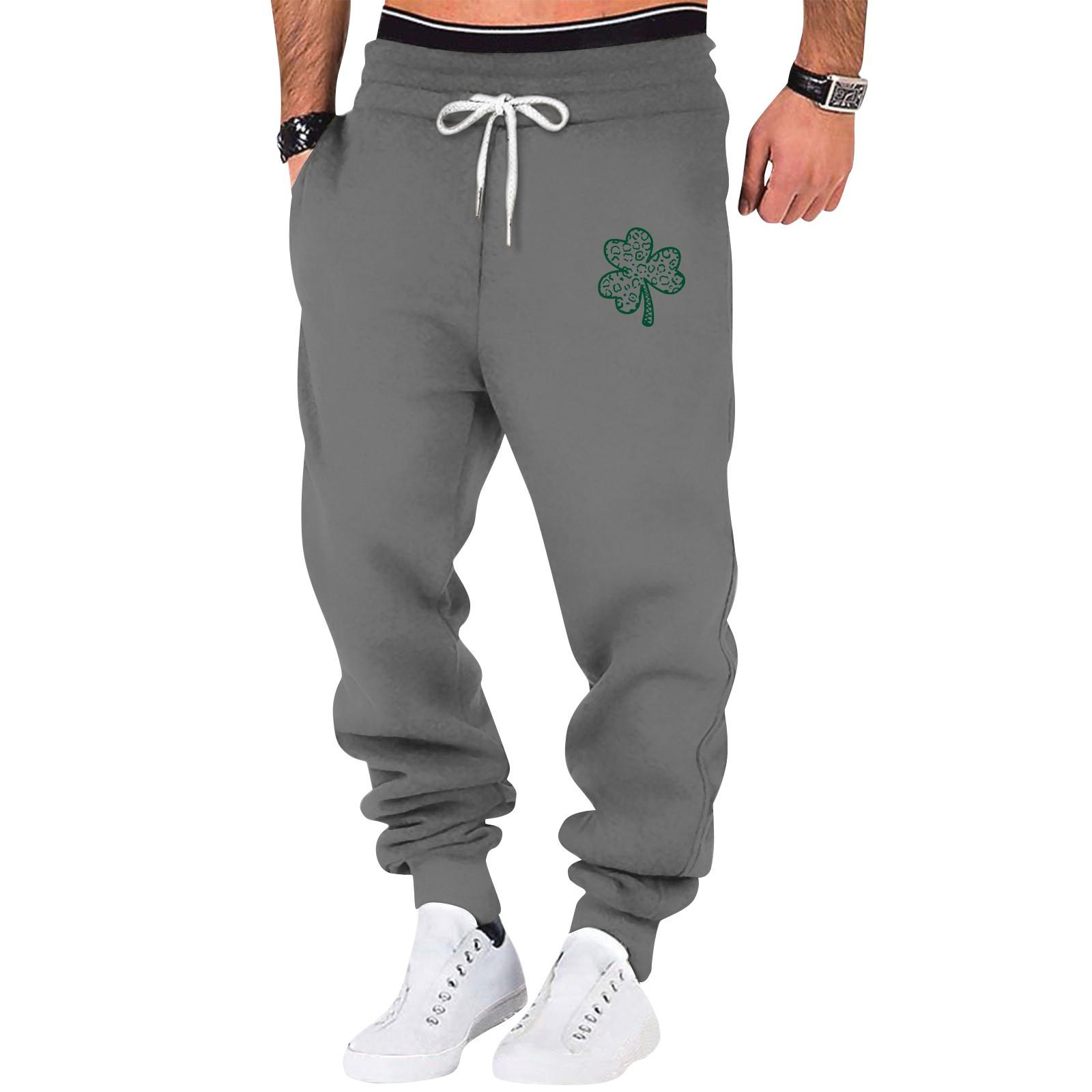 

Весенние спортивные брюки для фитнеса мужские свободные повседневные спортивные штаны из хлопка M