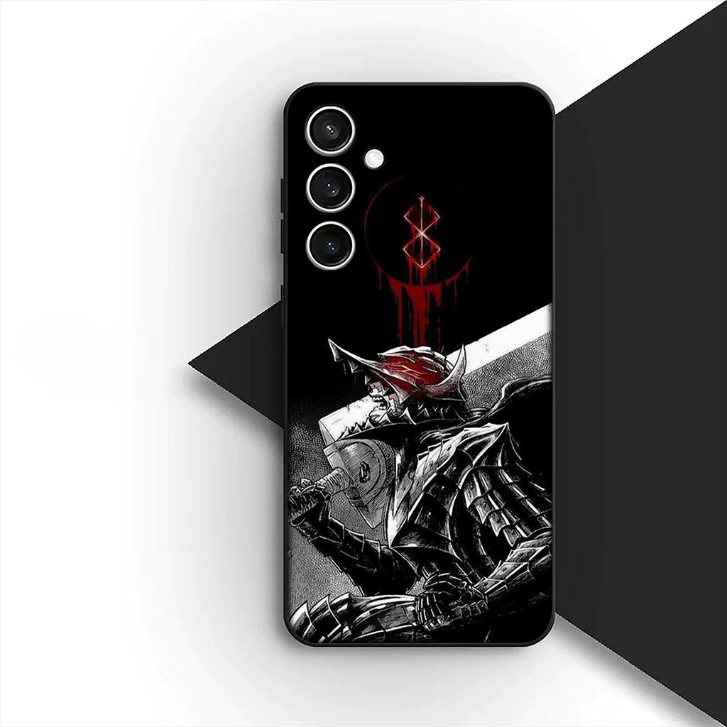 Phone Cover for Samsung Galaxy S22 S21 S20 FE Ultra Plus A07 A17 A15 A16 A25 A57 A37 Soft Silicone Case Berserks Poster Guts