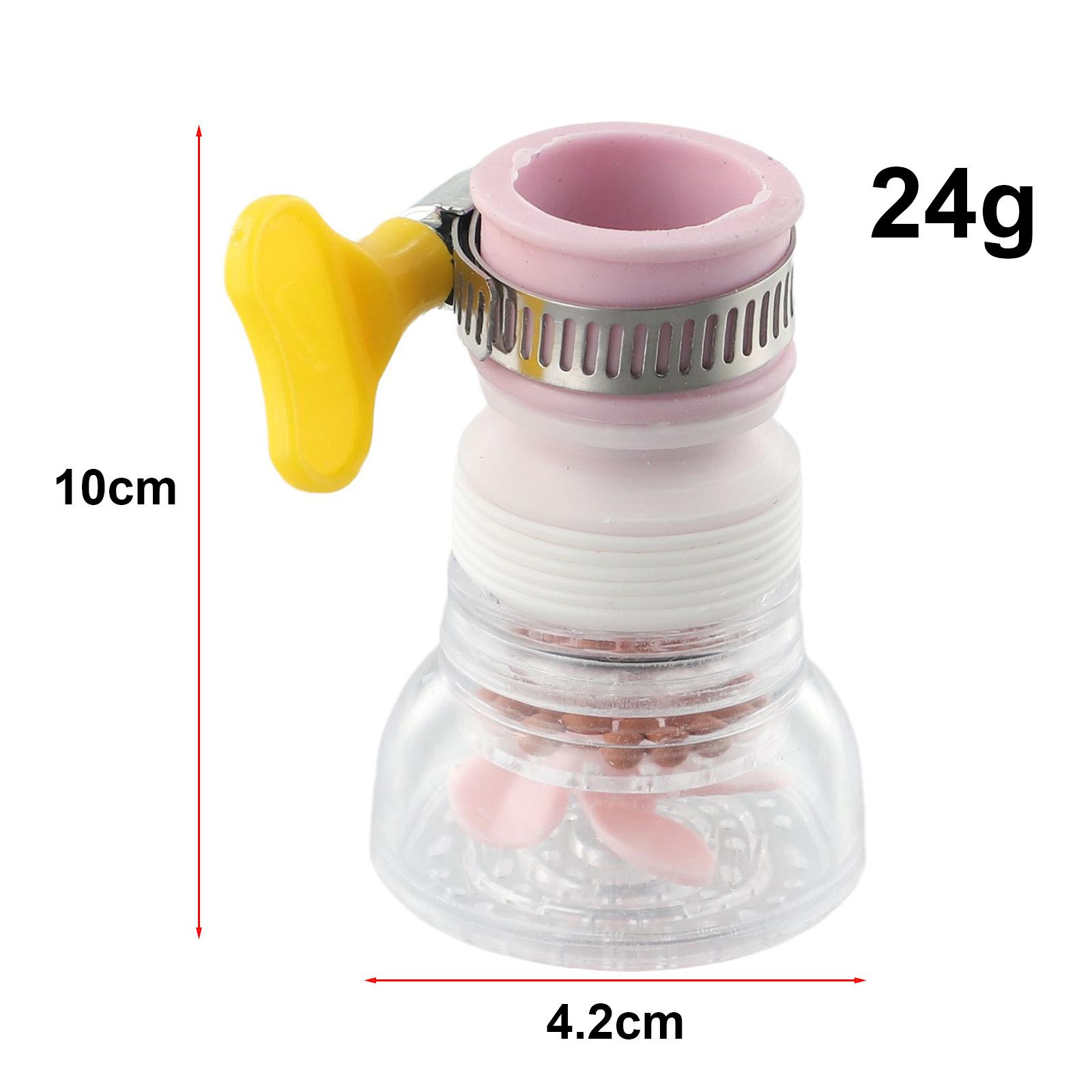 

Adjustable Flexible Faucet Extender Blue Polypropylene Splash Filter розовый