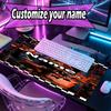 Personalizovaná podložka pod myš s motivem Five Nights at Freddy's a vlastním jménem, Podložka na stůl pro notebook PC, Dekorativní podložka na stůl pro domácnost, Podložka pod klávesnici, Dárek