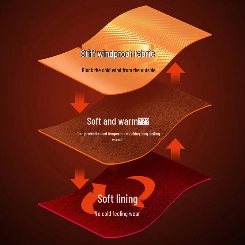 JEEP SPIRIT Men's Winter Warm Hooded Cotton Jacket with Graphene Lining