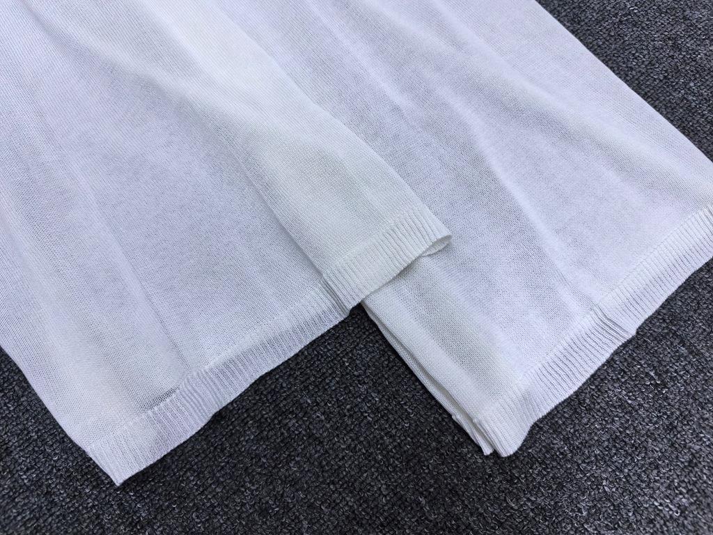 Longmei Women's Knit Wide-Leg Fake Two-Piece Elastic Waist Pants - Spring/Summer 2026 Minimalist Style Straight-Leg Trousers