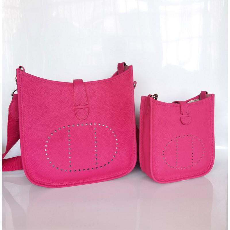 Genuine Leather Crossbody Bag Men Women