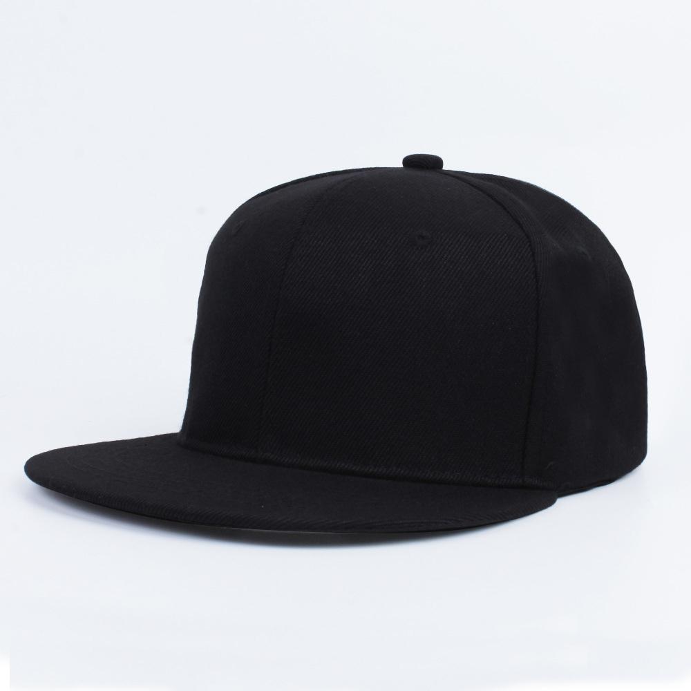 Customized Classic Baseball Hat Adjustable Size Polyester Snap Back Cap Vintage Hip Hop Style for Promotions