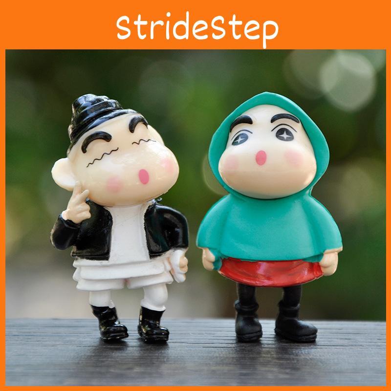 Raincoat Shinchan Miniature Pvc Statue For Home Office Desk Display Special Characters Included