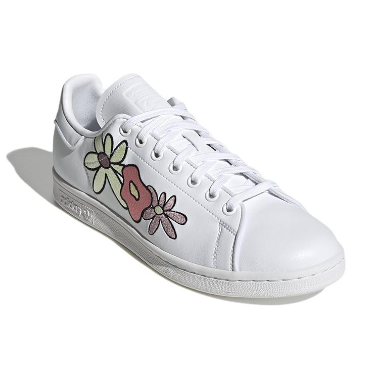 Adidas Originals Stan Smith 'White EmbroideRed Flower' GW9725