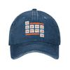 Washed Baseball Cap ATEEZ  Periodic Table Summer Trucker Hat For Unisex Unisex  Fashion Outdoor Gym Sun Baseball Caps