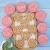 Fondant Elk Cookie Stamp Pressure Snowman Tree Christmas Biscuit Biscuit Mold Cookie Embossing