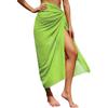 Sommer Sexy Strandrock Damen Strandbekleidung Chiffon Strandwickelrock Handtuch Langer Sarong Cover Up Sexy Bikini Schal für Bademode