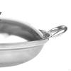 Stainless Steel Pot with Handles And Cover for Outdoor Dining