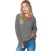 Spring New Pure Cotton Knitted Sweater for Women
