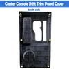 Black Center Console Shifter Bezel Shift Panel Cover Cup Holder Compatible With Toyota Tacoma 2005-2015 Gear Shift Trim