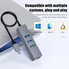 USB 3.0 Type C HUB 1000Mbps Ethernet Adapter USB 3.0 Network Card to RJ45 Lan Hub for MacBook Laptop Computer
