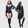 2023 New Halloween Nun Role Play Costume Sexy Nurse Cosplay Stage Performance Outfit Polyester Fabric