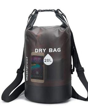 Waterproof Dry Bag PVC Beach Backpack Swimming Sack with Drawstring for Outdoor Sports Travel Camping Hiking Surfing