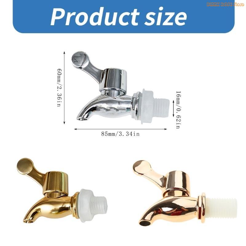 K1AE Golden Tap for Wine Barrels Easy Installation Home Essential Barrels Spigot