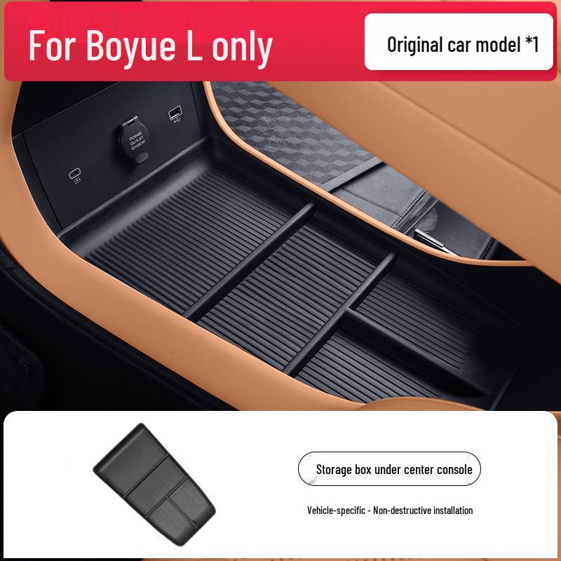 25-Model Boyue L Fourth-Gen Armrest Storage Box: Central Control Modification & Decoration Accessories