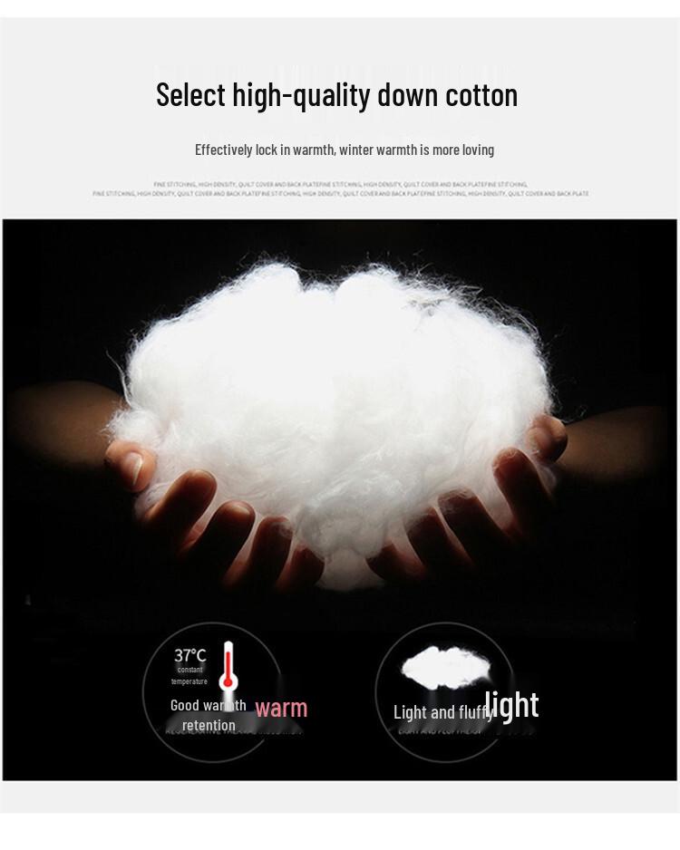 Boys' 2025 Winter Cotton-Padded Fleece-Lined Parka with Rabbit Fur