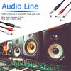 Dual RCA To 1/4 TRS Audio Cable Replacement 6.35mm Stereo To 2 RCA Phono Male Y Cable 1.5m Digital CordGood Product