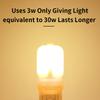 LED Light G9 LED Lamp Crystal Cream White Housing Light 240V 3W 3000K Lamp