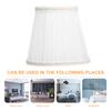 3Pcs Cloth Art Lampshade Crystal Chandelier Cover Bubble Clip Type Light Accessory for Living Room Home Decor Lighting Fixtures