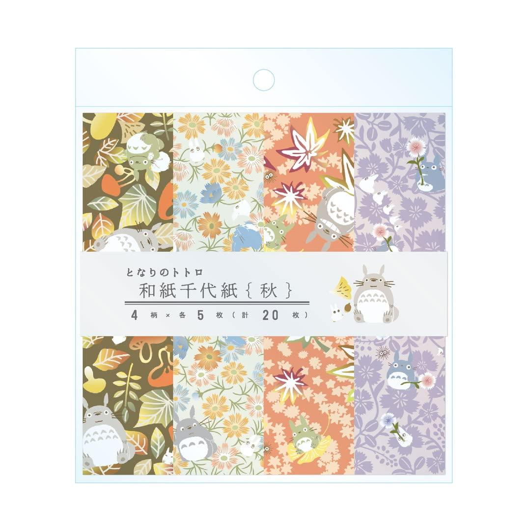Ensky Studio Ghibli Renewal My Neighbor Totoro Washi Chiyogami (Autumn)