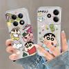 Shin Himawari Soft Phone Cover Case for Xiaomi Redmi Note 14 Pro Plus 12S 14C A4 11 Note 13 10S 12 11S 13C 9 10