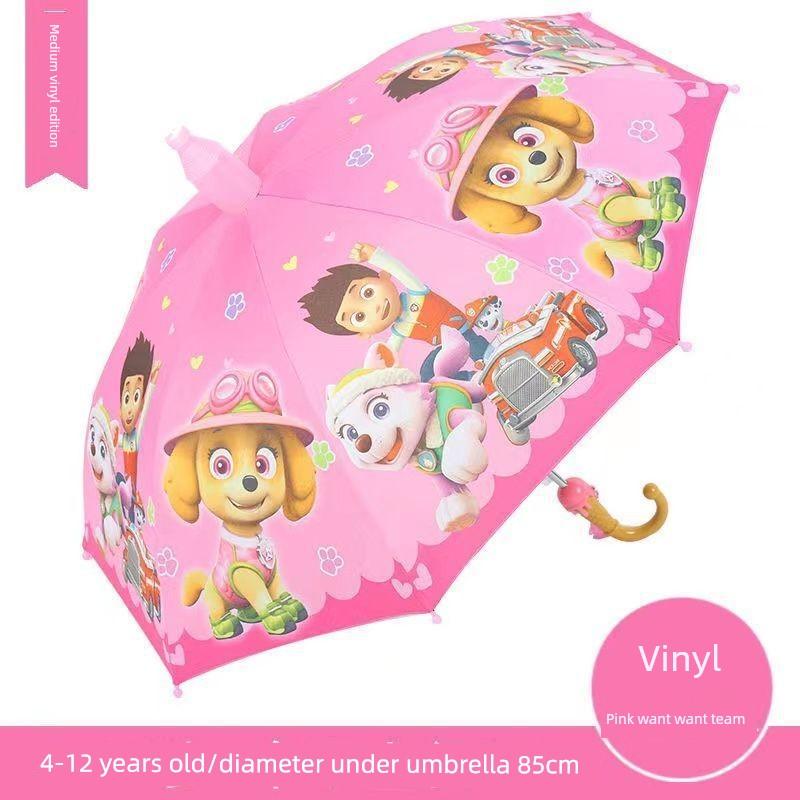 Umbrelă Automată Ultraman pentru Copii, Umbrelă pentru Copii de Grădiniță, Umbrelă cu Desene Animate pentru Elevi de Școală Primară, Utilizare Dublă pentru Soare și Ploaie