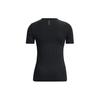 Under Armour RUSH T Shirt Women's Black 1373929-001