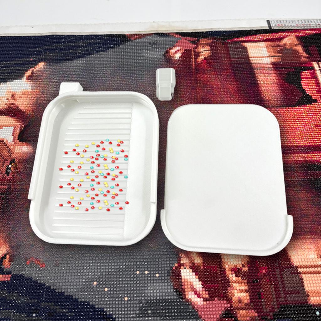 Diamond Art Tray Plastic Bead Rhinestone Diamond Sorting Tray Diamond Art Painting Bead Sorting Tray for DIY Crafts