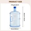 Water Jug Storage Tank Multifunction Container for Picnic Outdoor Sports Gym 5L