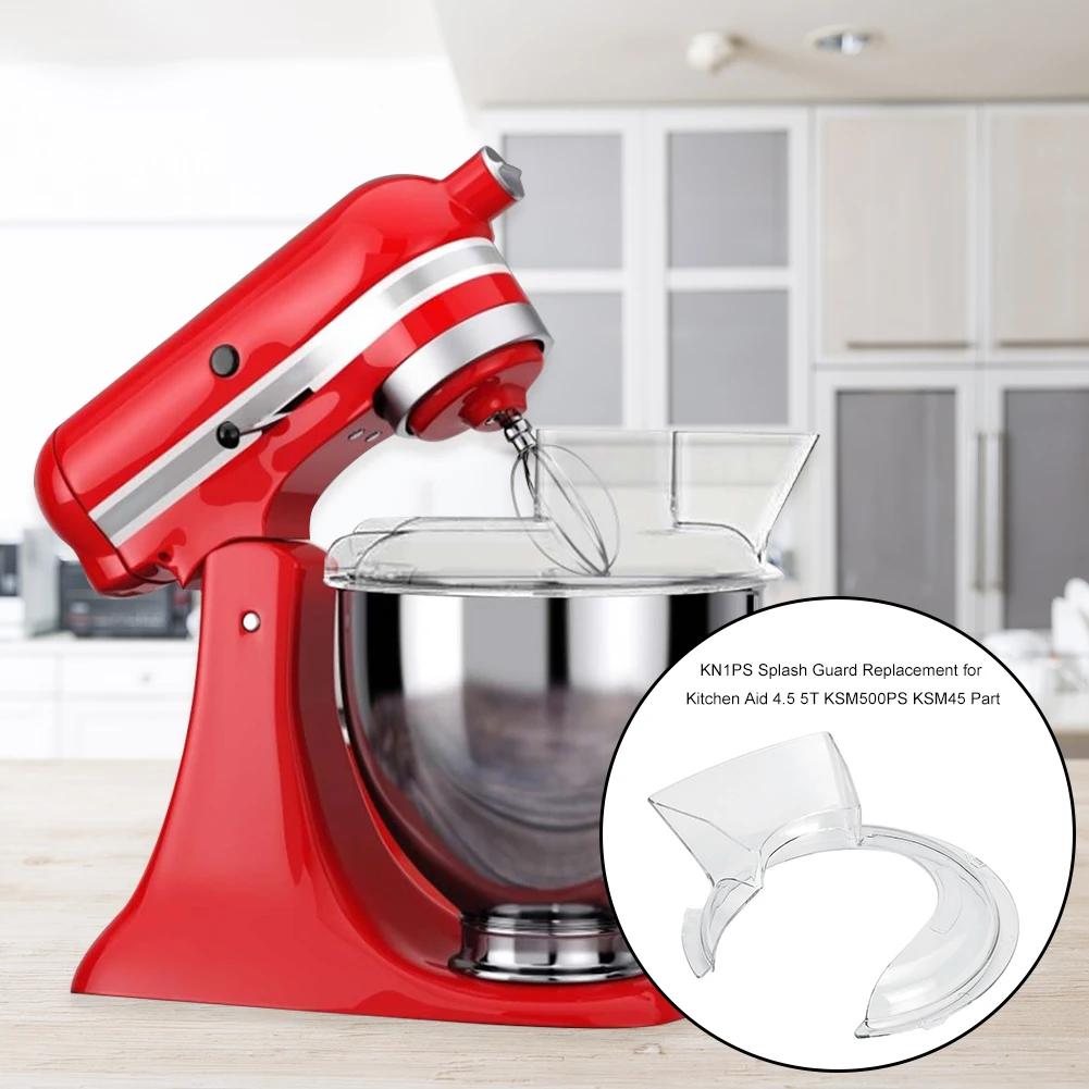 Bowl Pouring Shield Tilt Head Parts Splash Guard For Kitchen Aid 4.5/5QT Stand Mixers KSM500PS KSM500 Sturdy Anti-Splattering