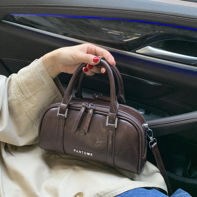 Simple Literary Handbag Bag Autumn Commute To Work Messenger Bag Bag Versatile Shoulder Women's Bag Tide