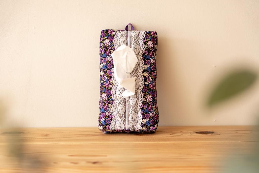 Hanging Tissue Box Vertical Stylish Fabric Lace Convenient for Lavender Potpourri Included Cover, Type, Cover, Cars,