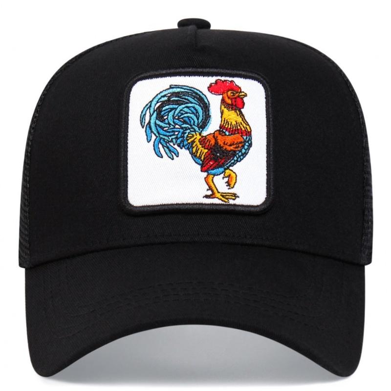 Frühling Neue Tier Stickerei Net Hahn Hut Männlichen und Weiblichen Tier Baseball Hut Street Dance Hip Hop Ente Zunge Hut