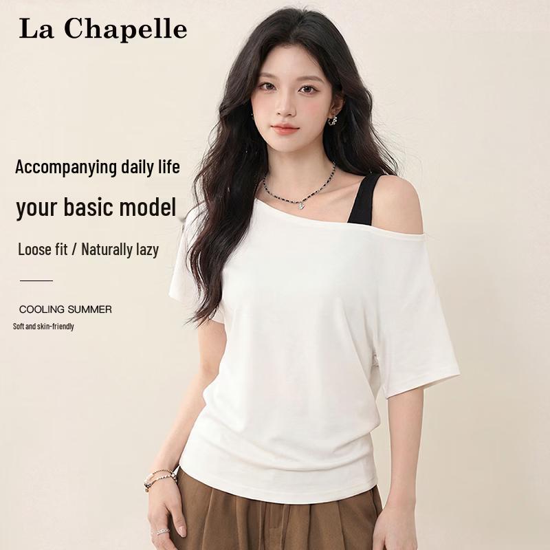 La Chapelle Women s Sweet & Spicy Loose Fit Short Sleeve T-Shirt S