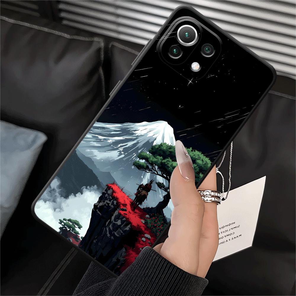 Case for Xiaomi Mi 13 Lite 11 14 12X 11T 10T 12T Pro 12 Funda Phone Cover Creative Mountain Peak Art