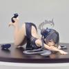 Fei Saki Genunchi Figurină Anime Ornament - Model de Birou Bidimensional Cadou
