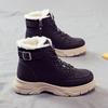 22 Autumn and Winter Large Size Winter New Snow Boots Short Boots Thermal Cotton Shoes Velvet Martin Boots