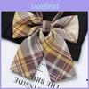 Uniform Shirt Collar Accessory With Butterfly Knot For Girls School Style