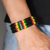 New Coconut Bead Beaded Elastic Line Men's Bracelet Bracelet Bracelet